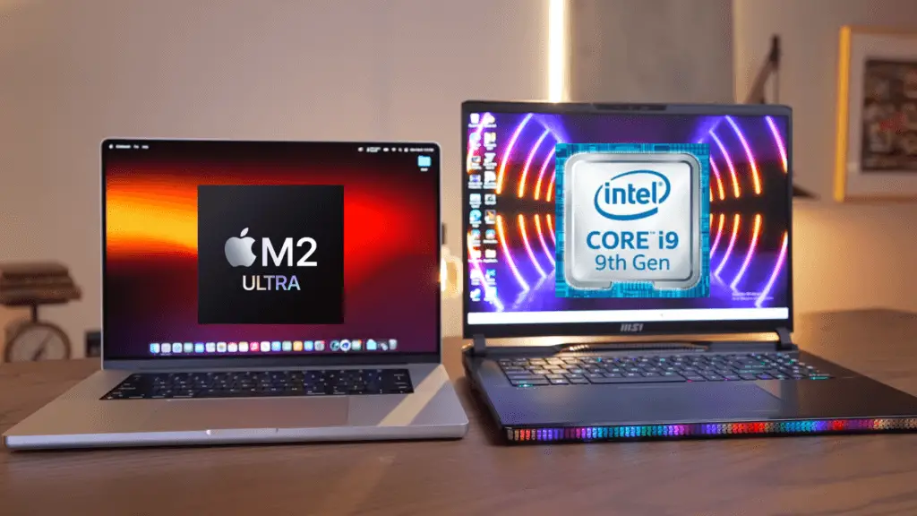 M2 Max vs. Intel i9